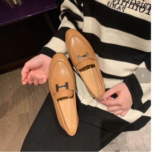 Hermès Mocassins en cuir Paris — image 2