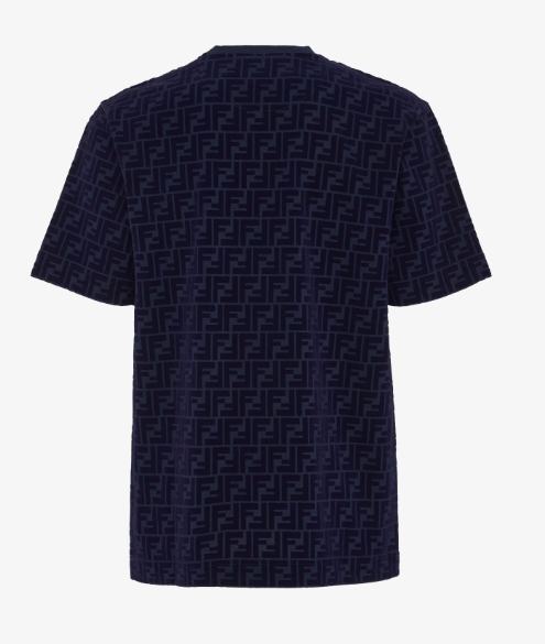 T-shirt en piqué FF FENDI — image 4