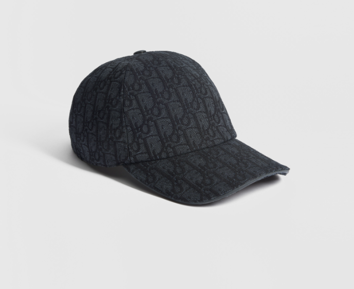 Casquette Oblique Toile jacquard Dior