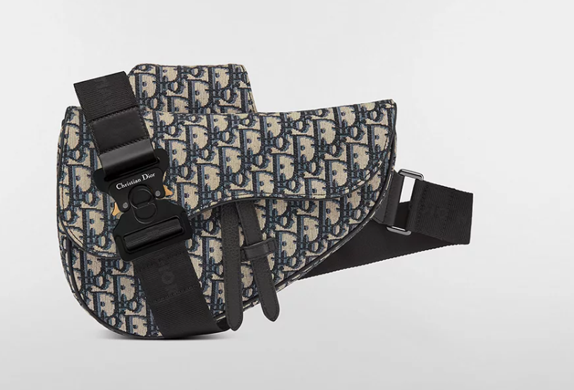 Sac Saddle Toile jacquard Dior — image 2