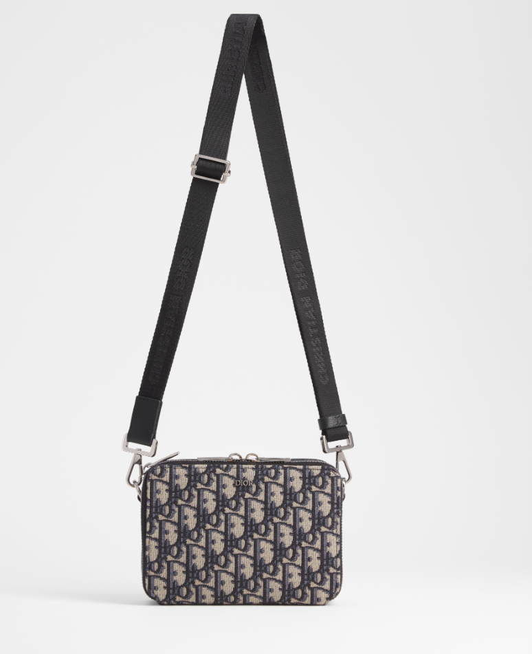 Sacoche toile jacquard Dior — image 2