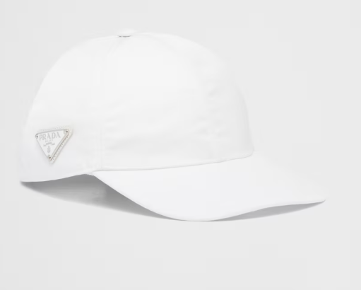 Casquette de baseball en Nylon PRADA