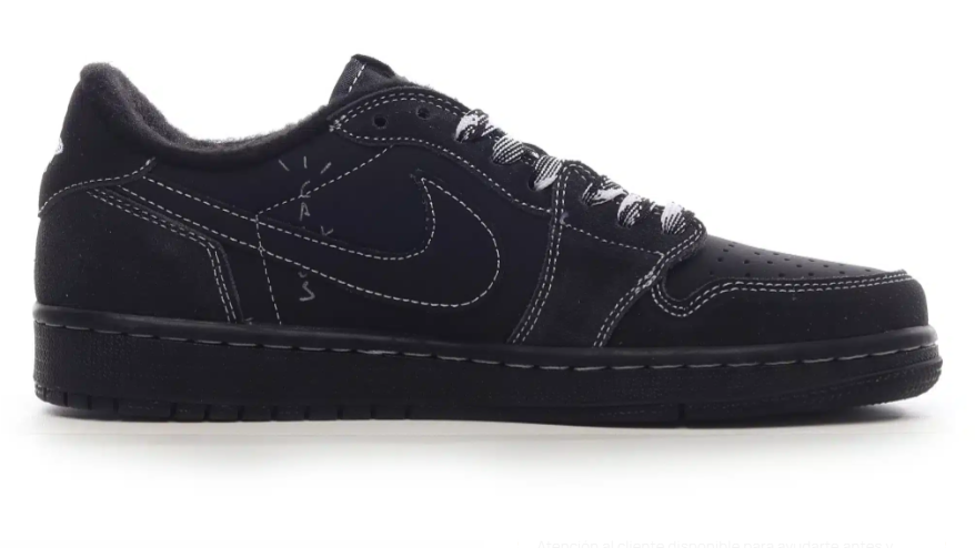 Travis Scott x Air Jordan 1 Retro Low OG SP ‘Black Phantom’