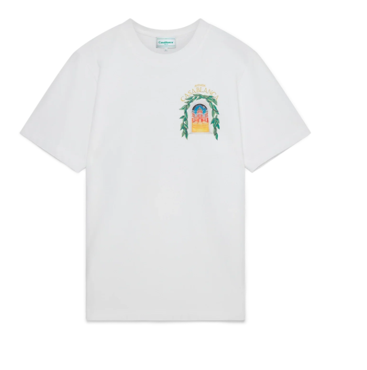 T‑shirt à manches courtes Casablanca Avenida