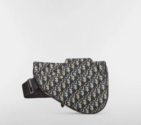 Sac Saddle Toile jacquard Dior