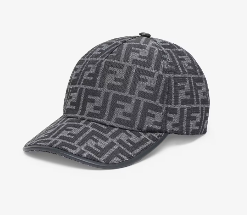 Casquette de baseball en jacquard Fendi